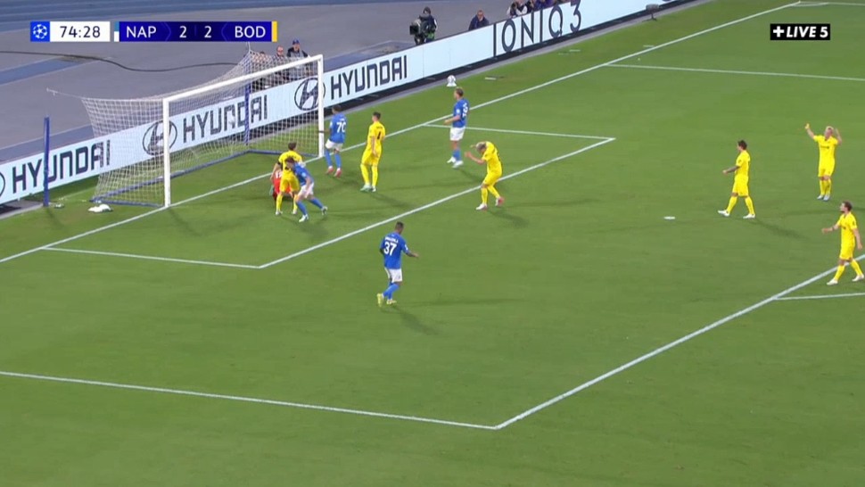 UEFA Champions League: Napoli vs Bodø/Glimt