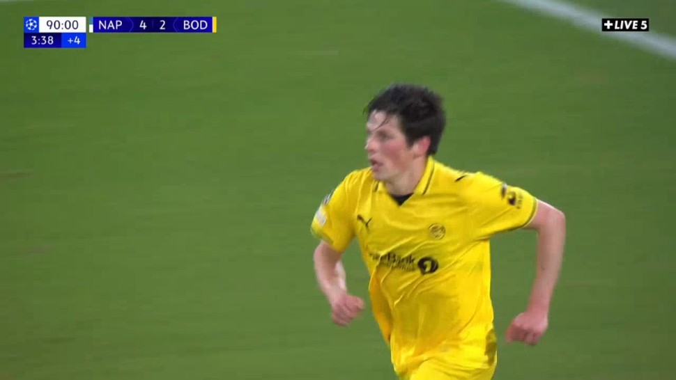 UEFA Champions League: Napoli vs Bodø/Glimt
