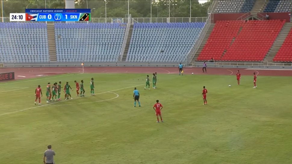 CONCACAF Nations League: Cuba vs St. Kitts and Nevis